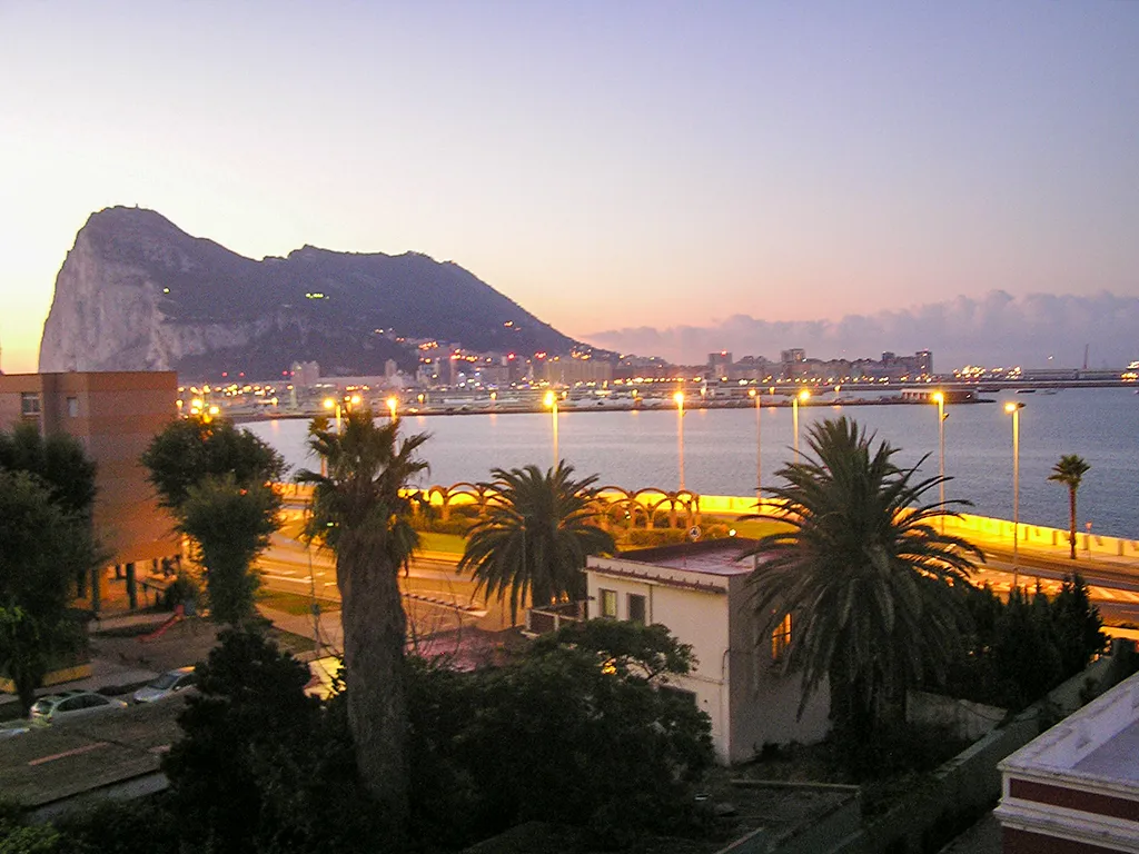 Gibraltar's Finest Hour: Franco's Gamble and the Demise of Operation Felix - Gibraltar from La Linea de la Concepcion